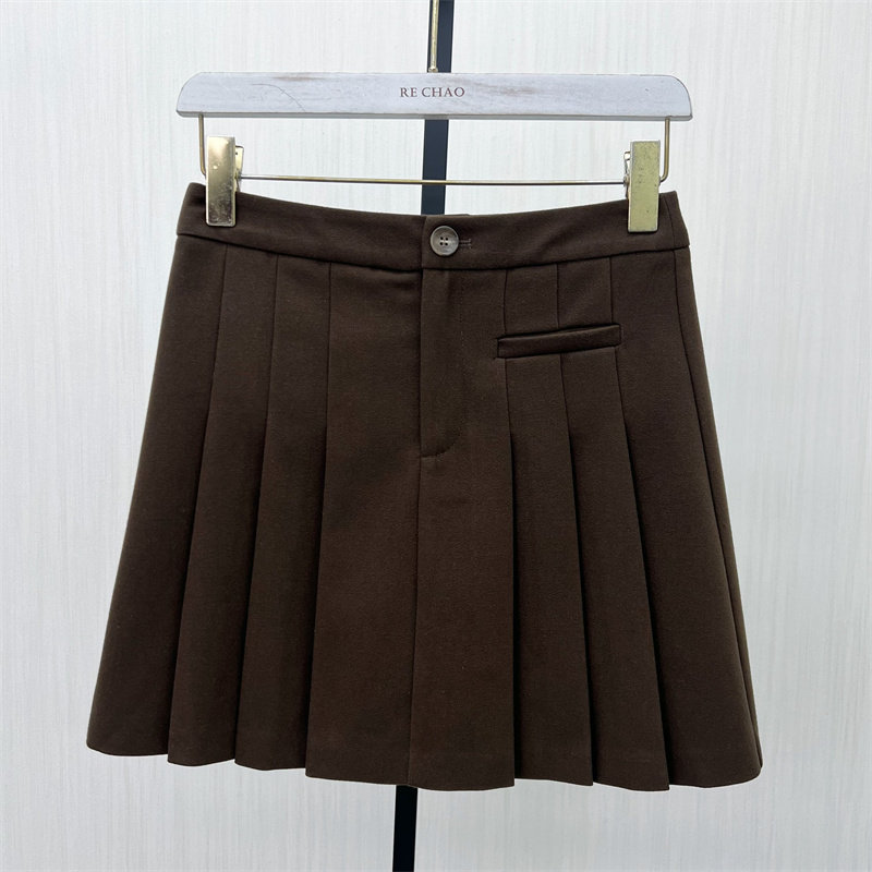 司●2025冬季新品 百褶裙女高腰显瘦气质通勤百搭小个子短裙1820