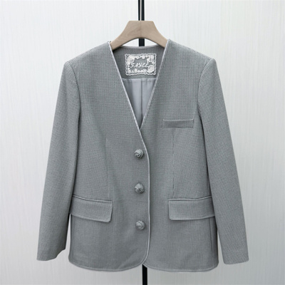 fei●2026春季新品 西装外套女时尚休闲经典宽松通勤百搭西服5244