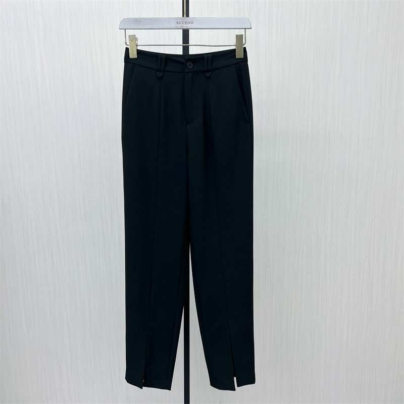 fei●2025秋季新品 西装哈伦裤女高腰显瘦宽松休闲通勤长裤7045