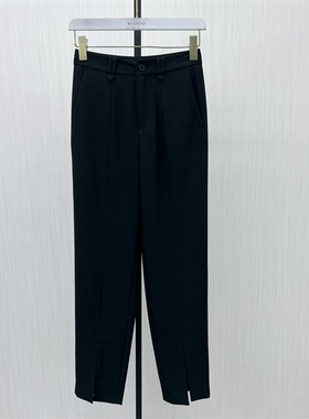 fei●2025秋季新品 西装哈伦裤女高腰显瘦宽松休闲通勤长裤7045