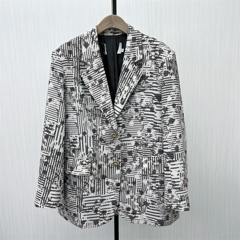 S●2025秋季新品 西装外套女时尚休闲经典宽松百搭西服大衣313