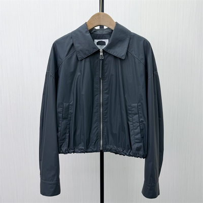 香●2026春季新品 风衣外套女宽松休闲通勤百搭短款工装夹克1691