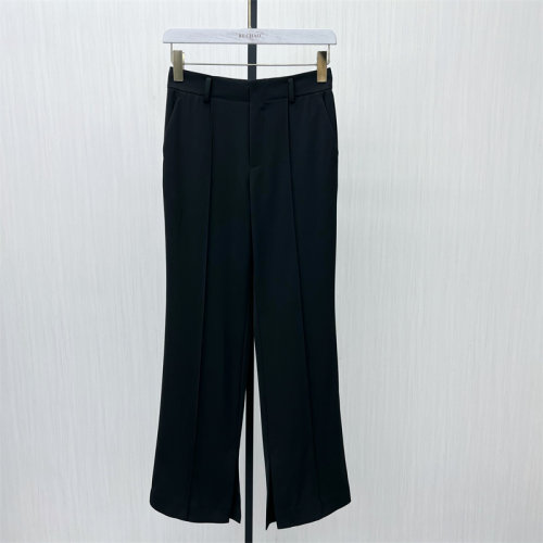 图●2025秋季新品 西装阔腿裤女宽松休闲显瘦垂感直筒长裤5005
