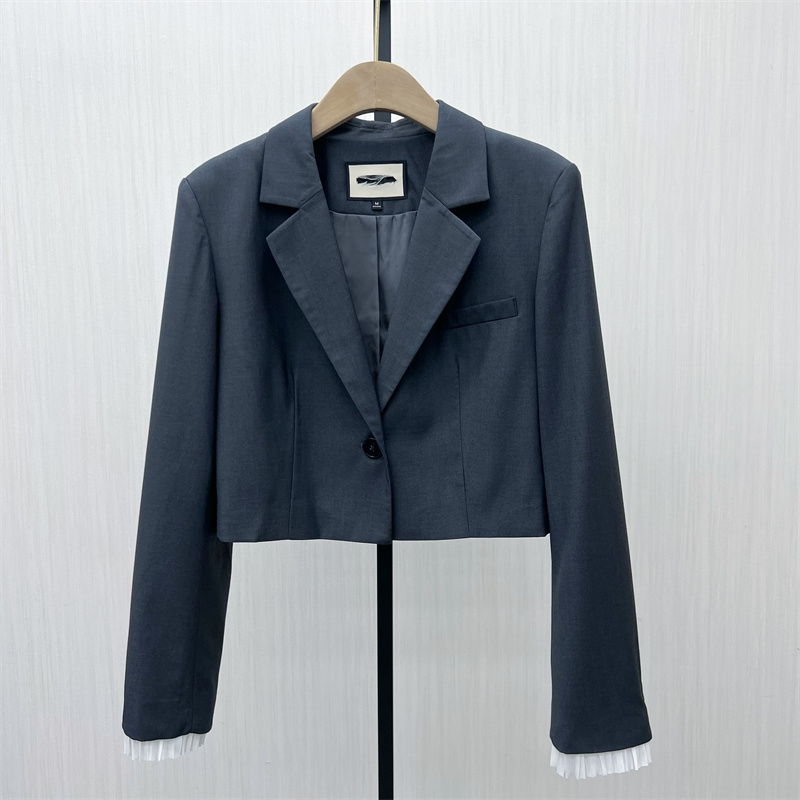 良月●2025秋季新 西装外套女时尚休闲经典宽松百搭西服大衣3323