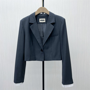 2025秋季 休闲经典 新 外套女时尚 宽松百搭西服大衣3323 西装 良月