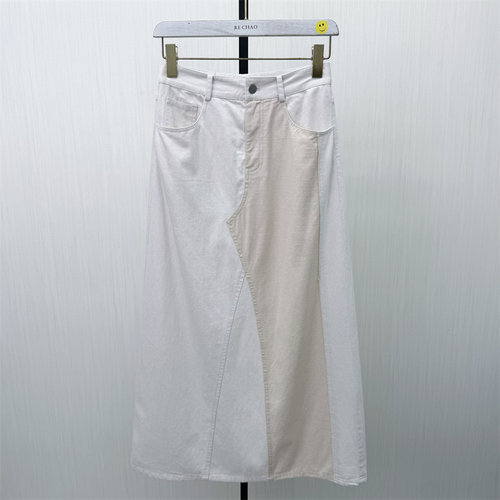 fei●2026春季新品 牛仔半身裙女高腰显瘦休闲百搭直筒长裙5184