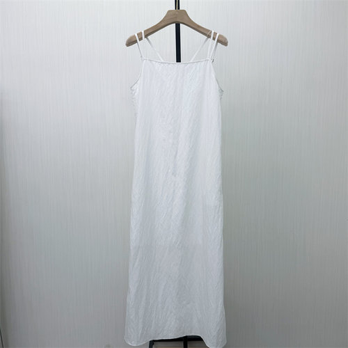 S●2026夏季新品 法式吊带连衣裙女修身显瘦气质内搭a字长裙123