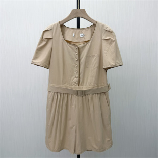 新品 季 休闲连体裤 女小个子宽松连衣裤 2305 fei 阔腿短裤 2026春季