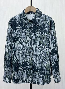 司●2025冬季新品 慵懒风长袖衬衫女休闲宽松百搭中长款上衣0100