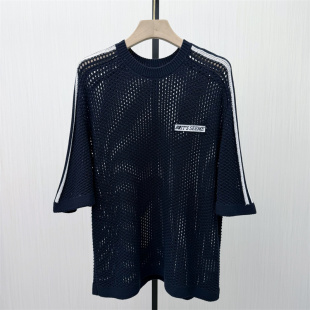 女宽松慵懒风外搭T恤针织衫 针织镂空罩衫 新品 上衣770 2026春季