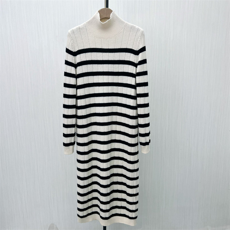 KA●2025冬季新 绵羊毛针织连衣裙女宽松休闲高领打底毛衣裙5491,女装/女士精品,连衣裙,淘宝优惠券,粉丝福利购,淘宝优惠卷