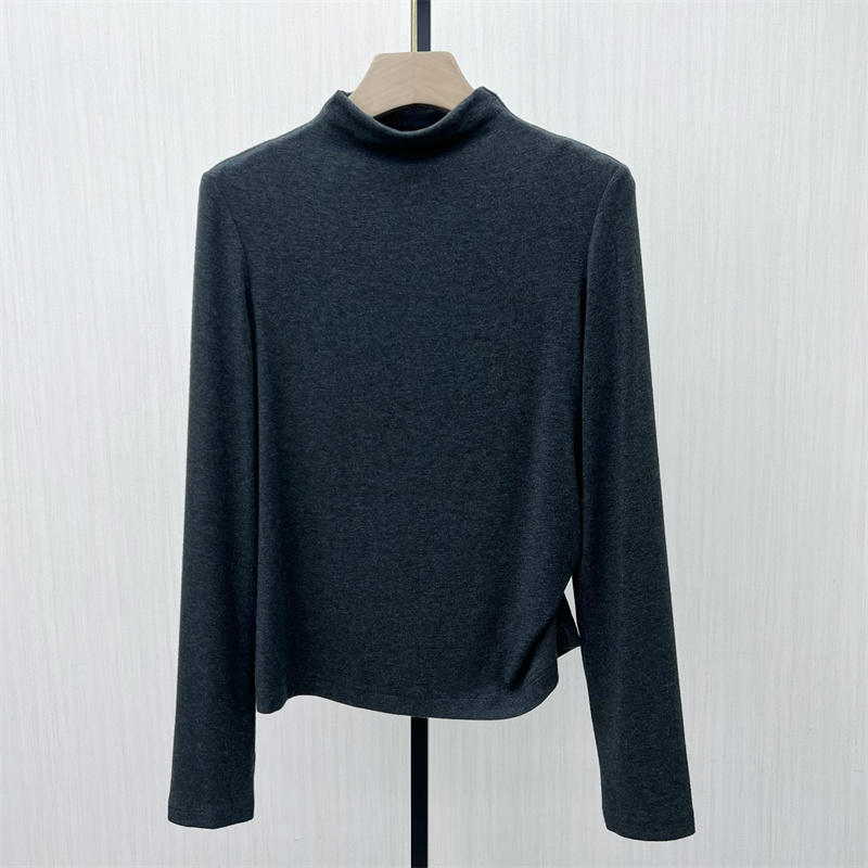 图●2025冬季新品 高领打底衫女修身显瘦百搭长袖T恤打底上衣4503