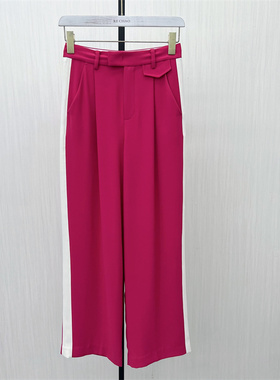 fei●2025秋季新品 西装阔腿裤女宽松休闲显瘦垂感直筒长裤1175