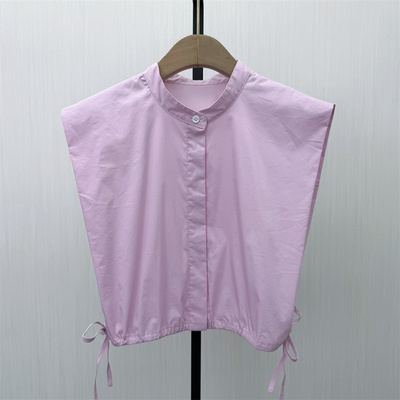 fei●2026夏季新品 无袖衬衫女气质宽松简约百搭显瘦背心上衣6057