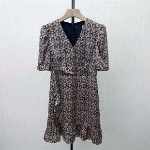 法式 新品 碎花连衣裙女气质显瘦小清新a字茶歇裙1113 2026春季 熠