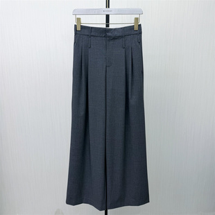 香●2026春季新品 西装阔腿裤女高腰显瘦直筒通勤百搭长裤1583