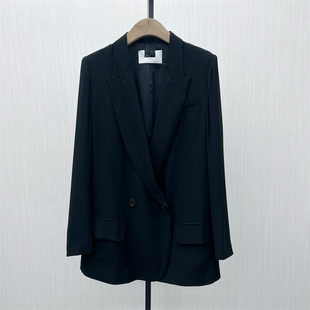 2025秋季 休闲经典 新品 外套女时尚 宽松通勤百搭西服150 西装 艾