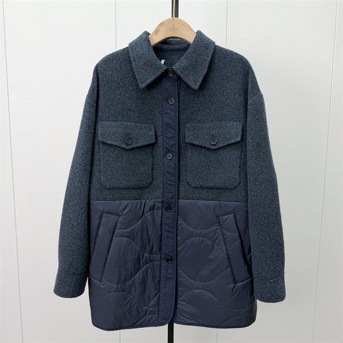 S●2026冬季新品 绵羊毛呢子大衣女中长款气质双面呢毛呢外套752