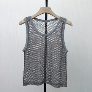 针织背心女修身 短款 新品 显瘦打底内搭吊带上衣550 2026春季