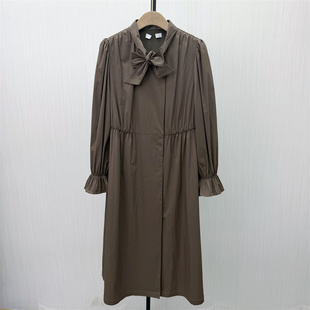 衬衫 熠 简约a字连衣裙女气质宽松百搭长袖 新品 裙 2026春季