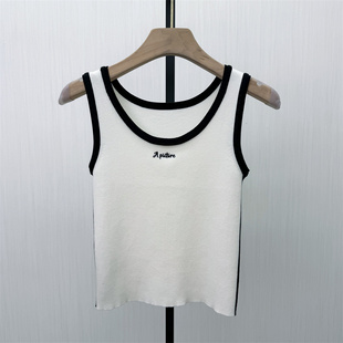 针织背心女修身 短款 新品 显瘦打底内搭吊带上衣2655 2026春季