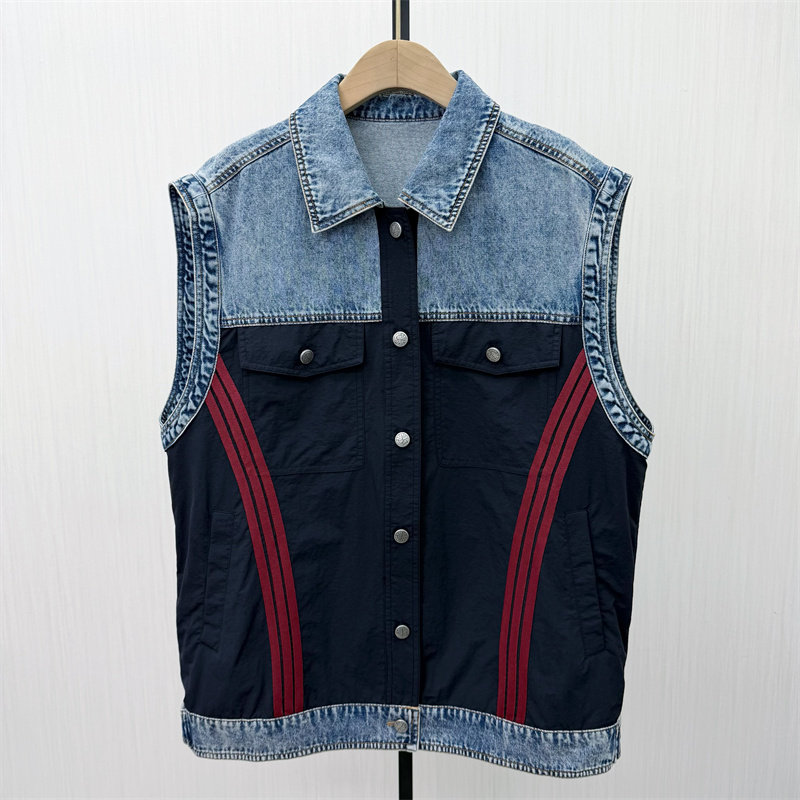 S●2026春季新品 牛仔马甲女工装背心外套宽松休闲无袖夹克756,女装/女士精品,马夹,淘宝优惠券,粉丝福利购,淘宝优惠卷