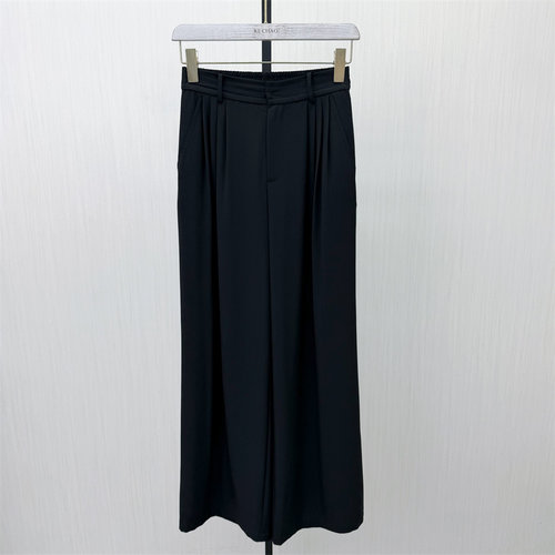 fei●2026夏季新品 阔腿裤女直筒通勤显瘦垂感拖地休闲长裤6001