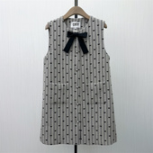 fei 背心裙女高级感气质a字连衣裙5260 小香风无袖 2026春季 新品