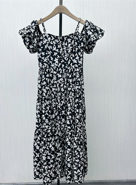 乂●2025夏季新品 法式连衣裙女气质通勤显瘦小清新a字裙子6424
