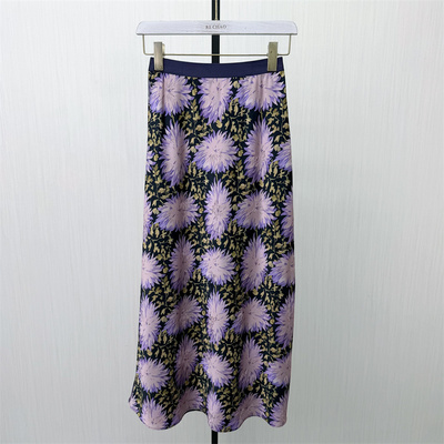 图●2026夏季新品 复古碎花半身裙女气质显瘦淑女长裙a字裙9172