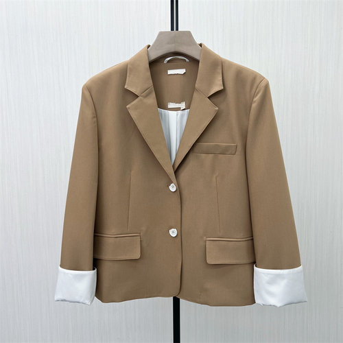 C●2025秋季新品 西装外套女时尚休闲经典宽松百搭西服大衣3505