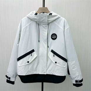 派克服女宽松休闲百搭连帽冲锋衣夹棉外套999 新品 恩 2025冬季