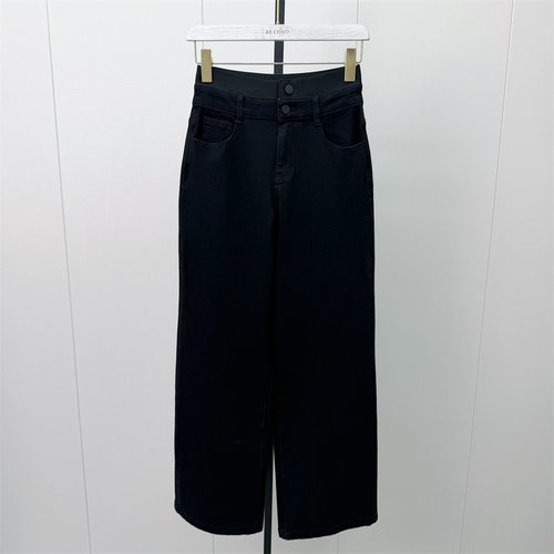 乂●2026秋季新品 阔腿牛仔裤女高腰显瘦宽松百搭休闲长裤2133
