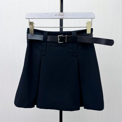 图●2026夏季新品 西装半身裙短裙女气质通勤高腰显瘦a字裙9006