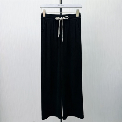 香●2026春季新品 阔腿裤女高腰显瘦休闲宽松百搭直筒长裤3508