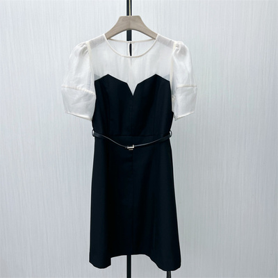 乂●2025夏季新品 法式连衣裙女气质通勤显瘦小清新a字裙子0911
