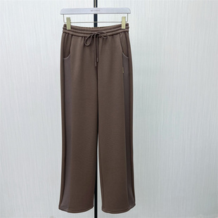 女松紧腰显瘦宽松休闲通勤百搭长裤 卫裤 新品 5202 2025冬季