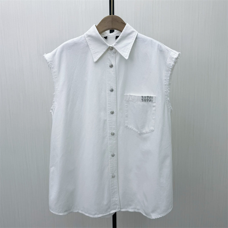 图●2026夏季新品 牛仔马甲女工装背心外套宽松休闲无袖夹克1303