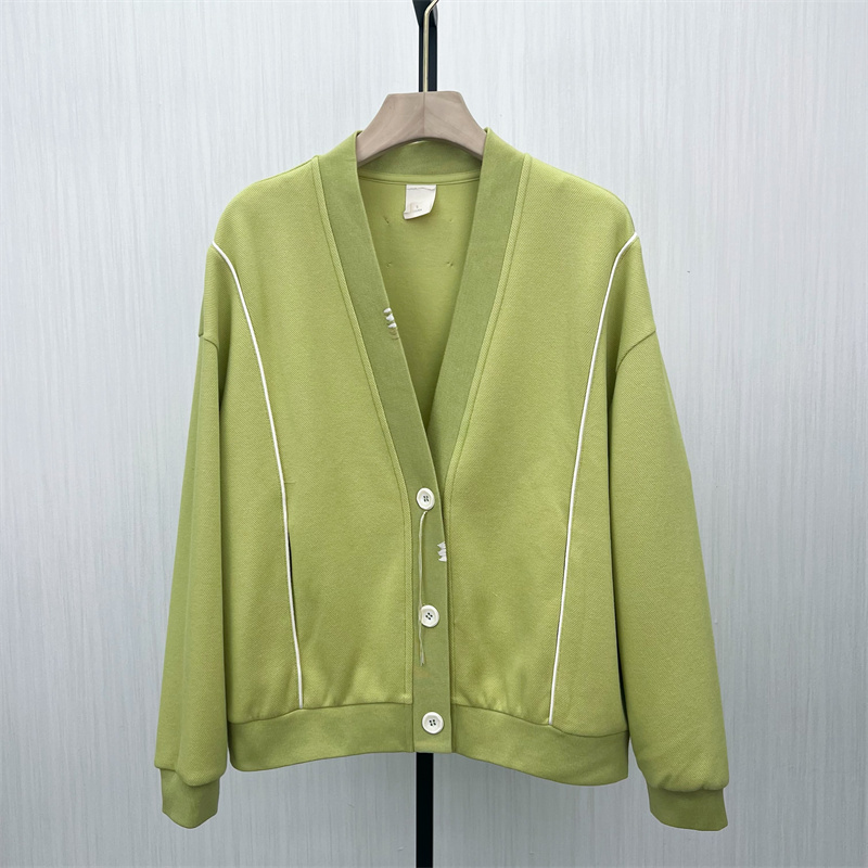 C●2025春季新品 卫衣外套女宽松百搭休闲小个子短款开衫3321