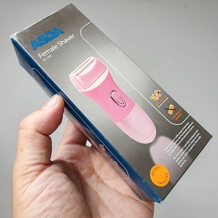 英国ASDA女士脱毛器电动剃毛器女用刮腿毛刀腋下私处剃腋毛刮胡刀