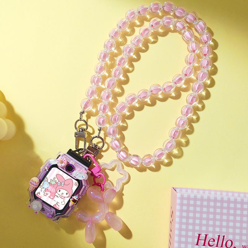 适用小天才电话手表挂绳Z10小清新Z7表带Z8A/Z9挂脖套Z6pro保护壳