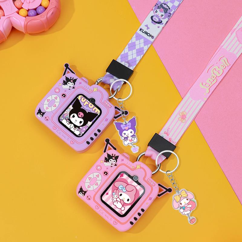 适用小天才电话手表表带Z10/Z9/Z8挂脖套Z6pro保护套Q1A/D2/Q2A/D