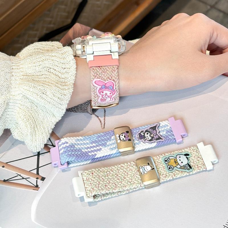 适用小天才电话手表编织表带Z11/Z10/Z9/Z8/Z6pro保护壳手表套