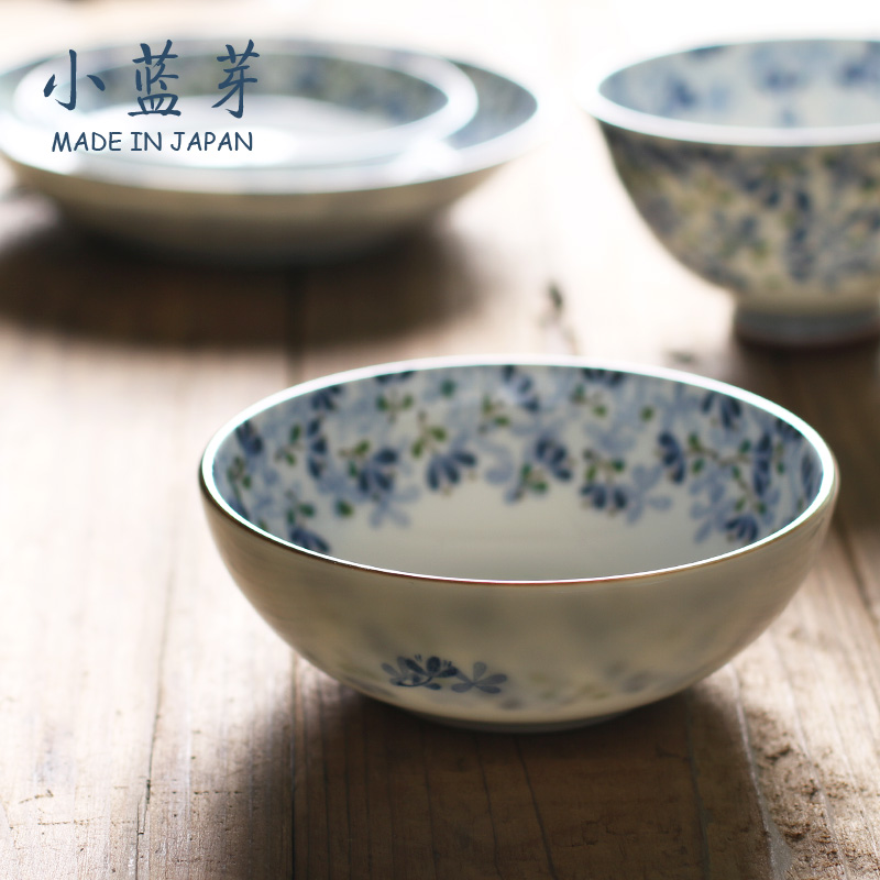 陶瓷餐具碗日本进口釉下彩钵汤碗