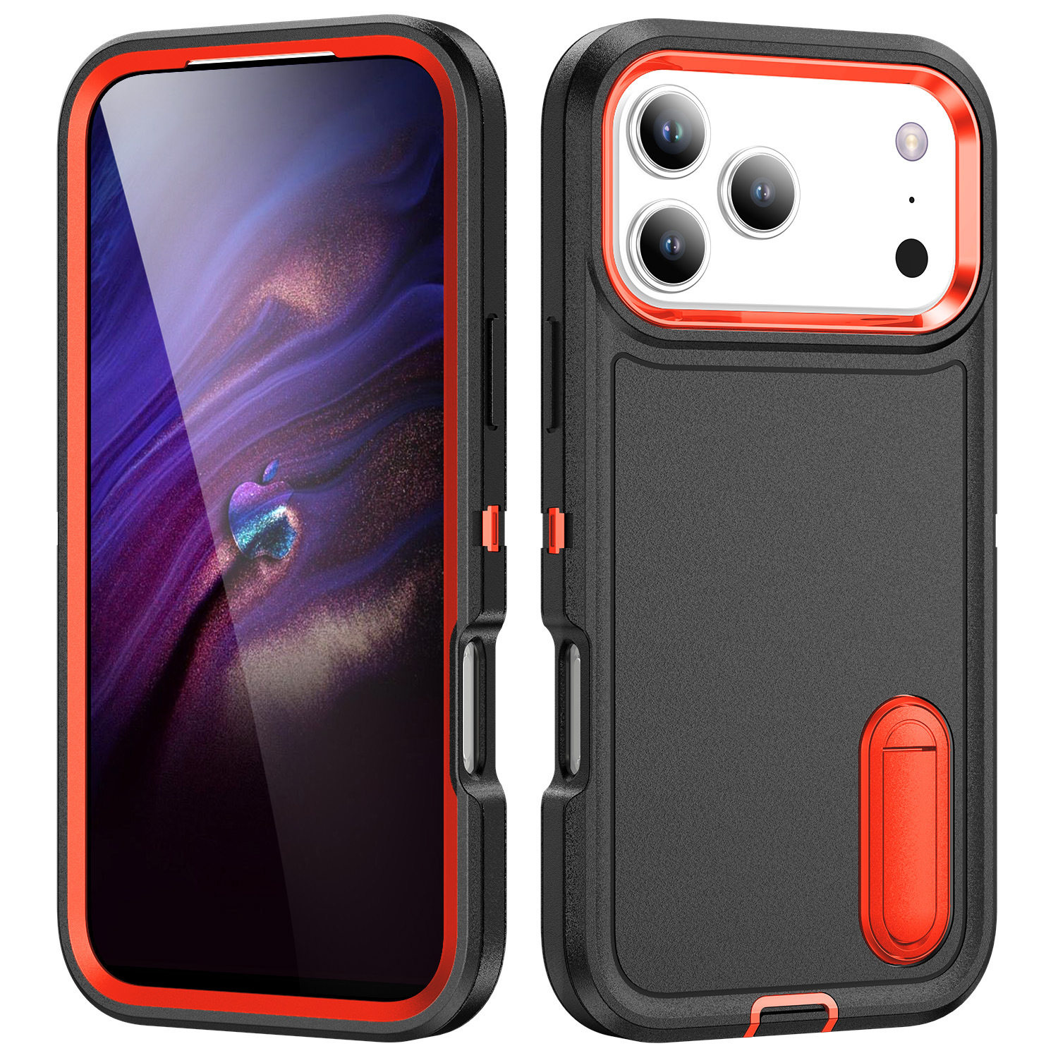 适用iPhone17ProMax手机壳支架防摔苹果17Air捍卫三防保护套17pro