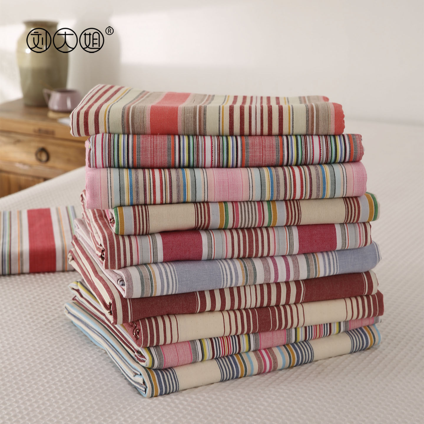 清货纯棉老粗布床单21支纱加密