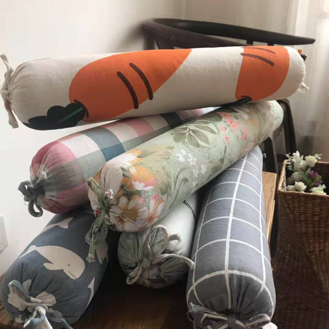刘大姐家多色大尺寸圆柱颈椎保健养生枕纯棉老粗布印花可拆洗拆卸,床上用品,枕头/枕芯,淘宝优惠券,粉丝福利购,淘宝优惠卷
