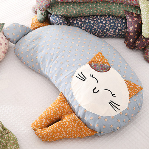 卡通枕头全荞麦壳枕芯儿童四季通用成人家用保健午休颈椎枕可拆洗