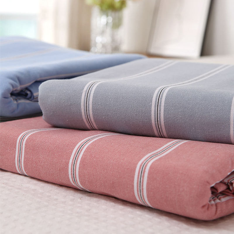 捡漏！纯棉透气亲肤老粗布加厚加密被套单人宿舍学生被罩四季被单