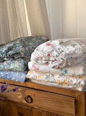 刘大姐家 特价促销纯棉活性印花床笠  花色多  1.5m床 1.8m床